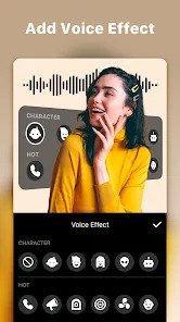 inshot add voice effect